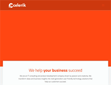 Tablet Screenshot of celerik.com